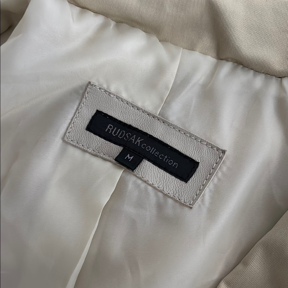 RUDSAK Cream and Tan Fabric - Picture 2 of 6